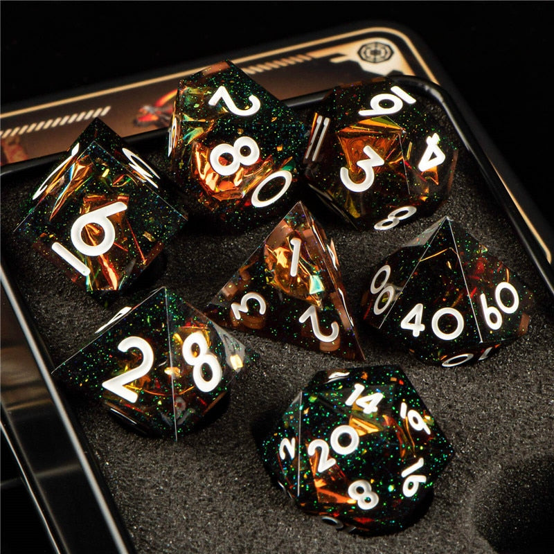 Sharp Edge 7pc Polyhedral Dice Set