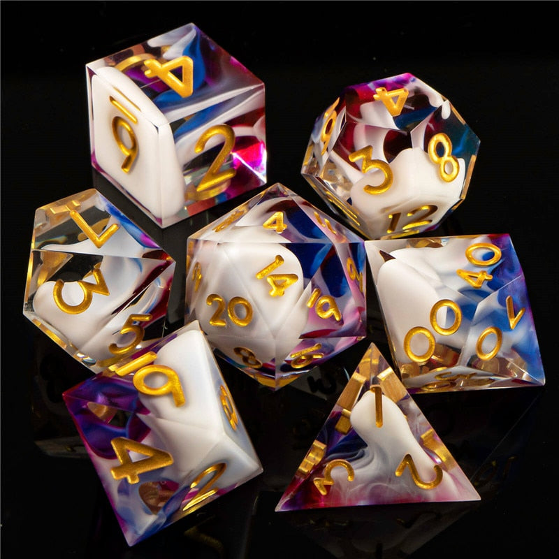 Sharp Edge 7pc Polyhedral Dice Set